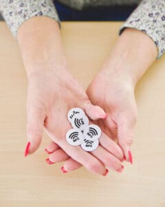 NFC tag are easy to use